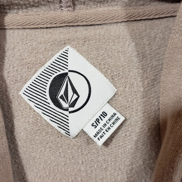 Volcom graphic hooded long sleeved sweatshirt woman's size small - Picture 5 of 8